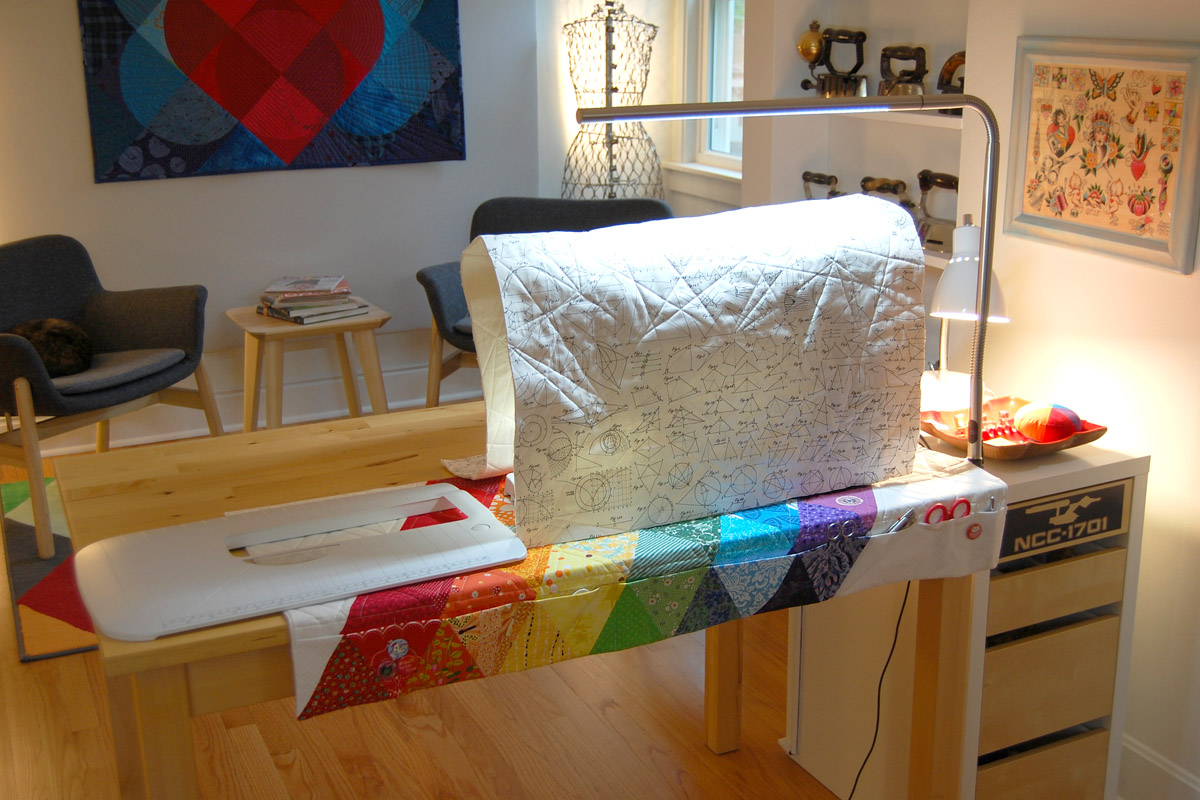 Sewing machine dust cover tutorial