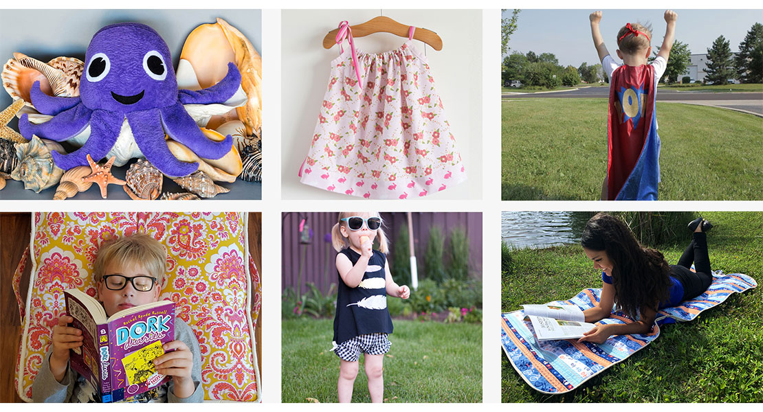 Summer sewing projects for kids