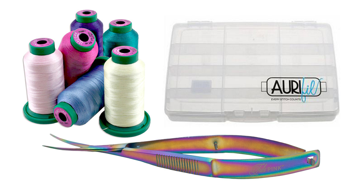 Decorative thread prize package