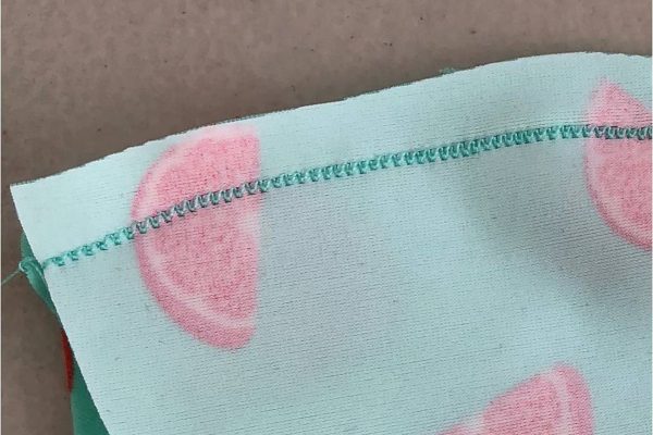 stretch stitch closeup