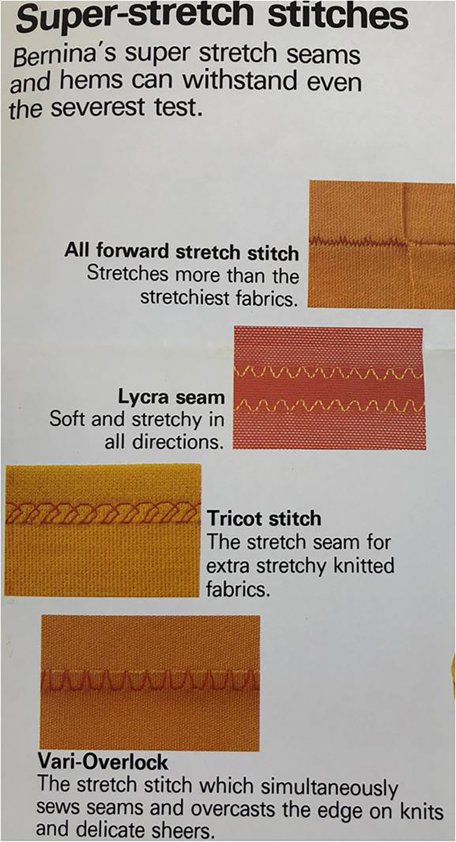 Super stretch stitches