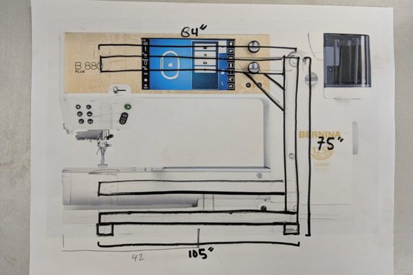 Larger than Life Machine Drawing 