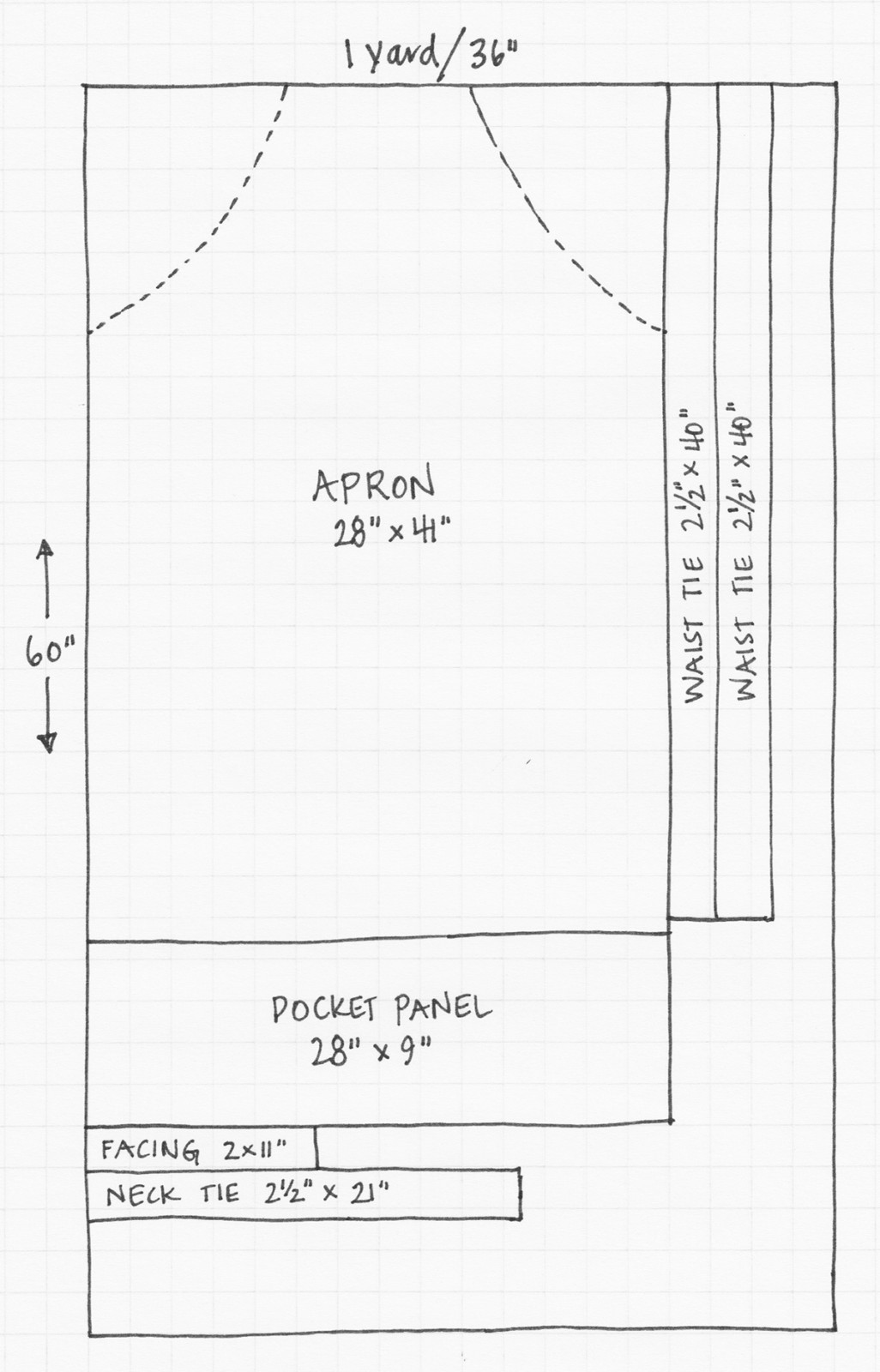 All-Purpose Apron - WeAllSew