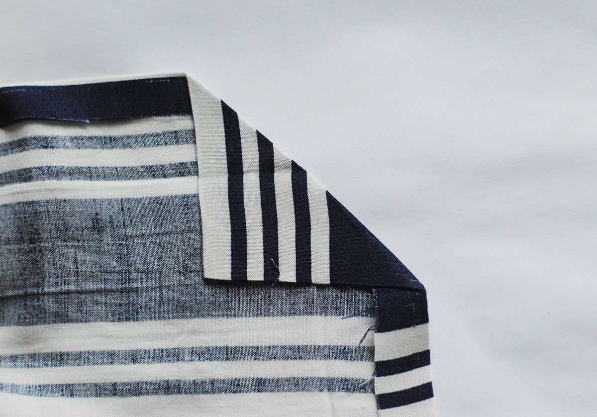 Mitered Corner Hem WeAllSew