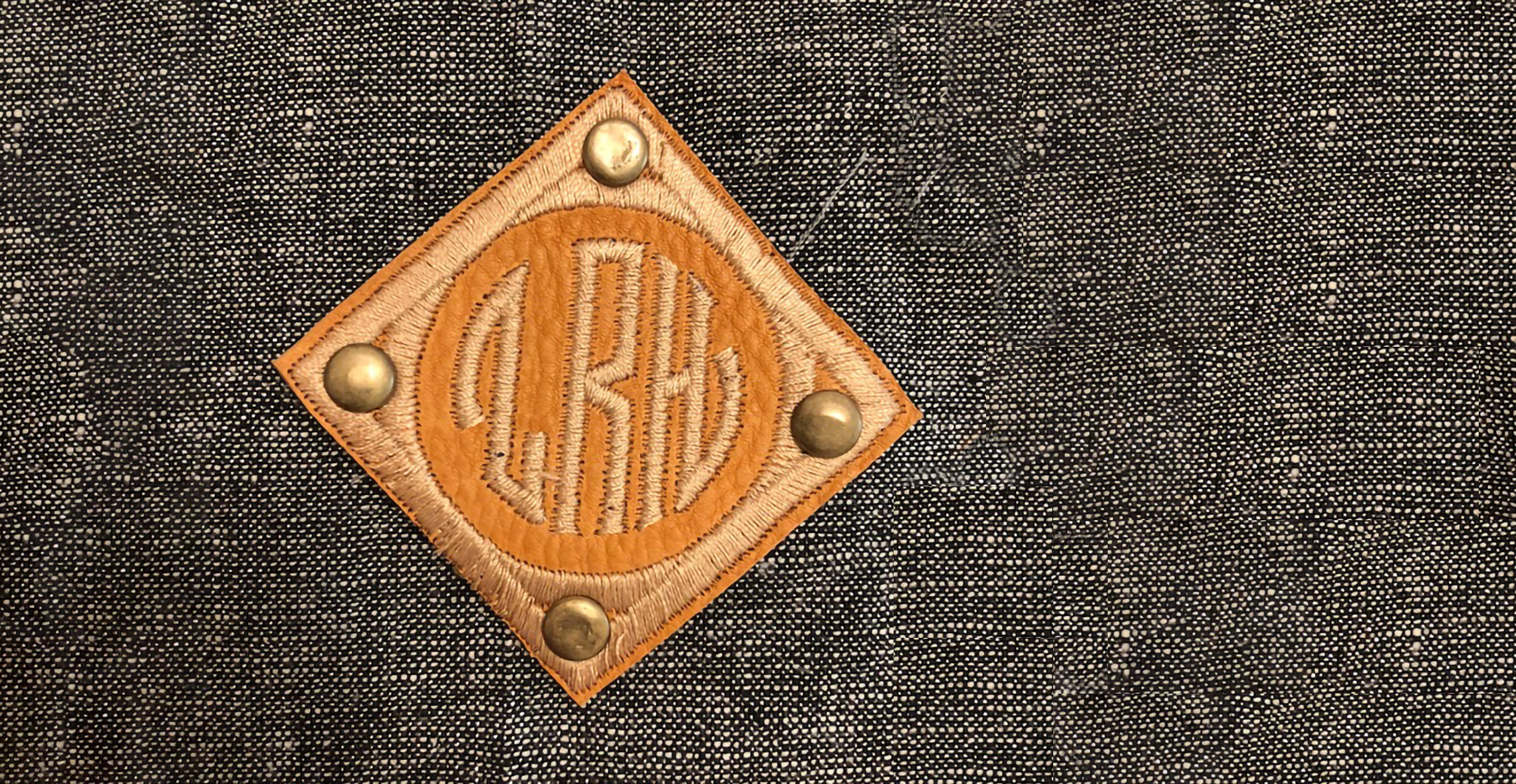 Leather Monogram Patch