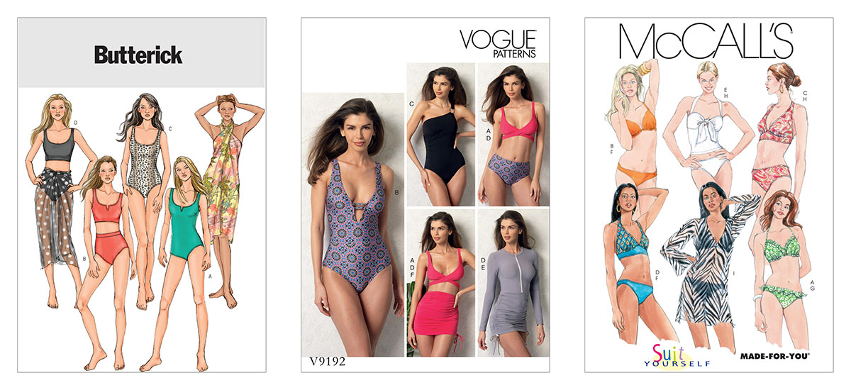 swimsuit patterns vogue