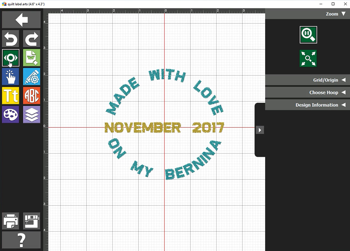 Quilt Label Tutorial WeAllSew