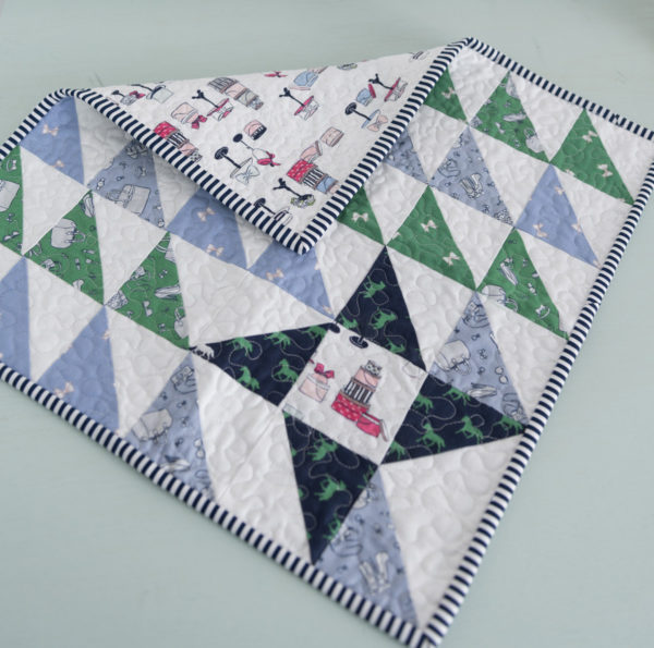 Turning Triangles Mini Quilt Pattern