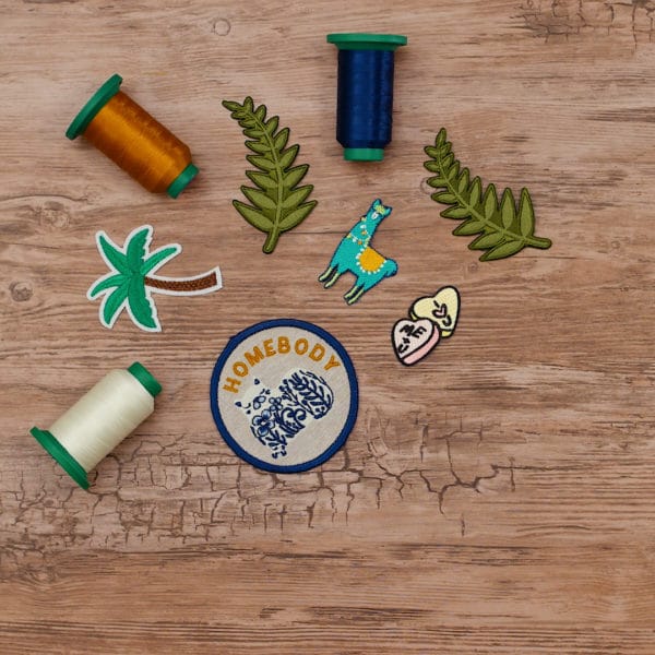 DIY Embroidered Merit Badge