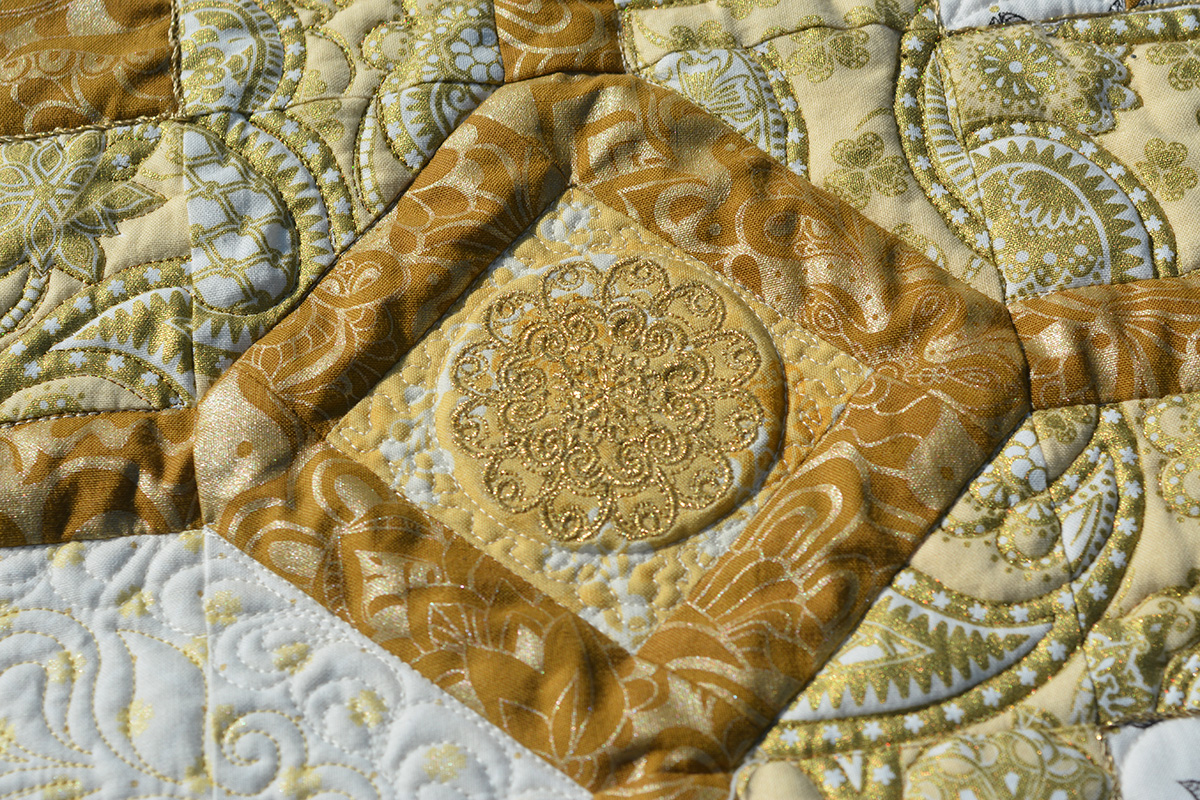 BERNINA 125th Anniversary Quiltalong Part I Embroidery WeAllSew