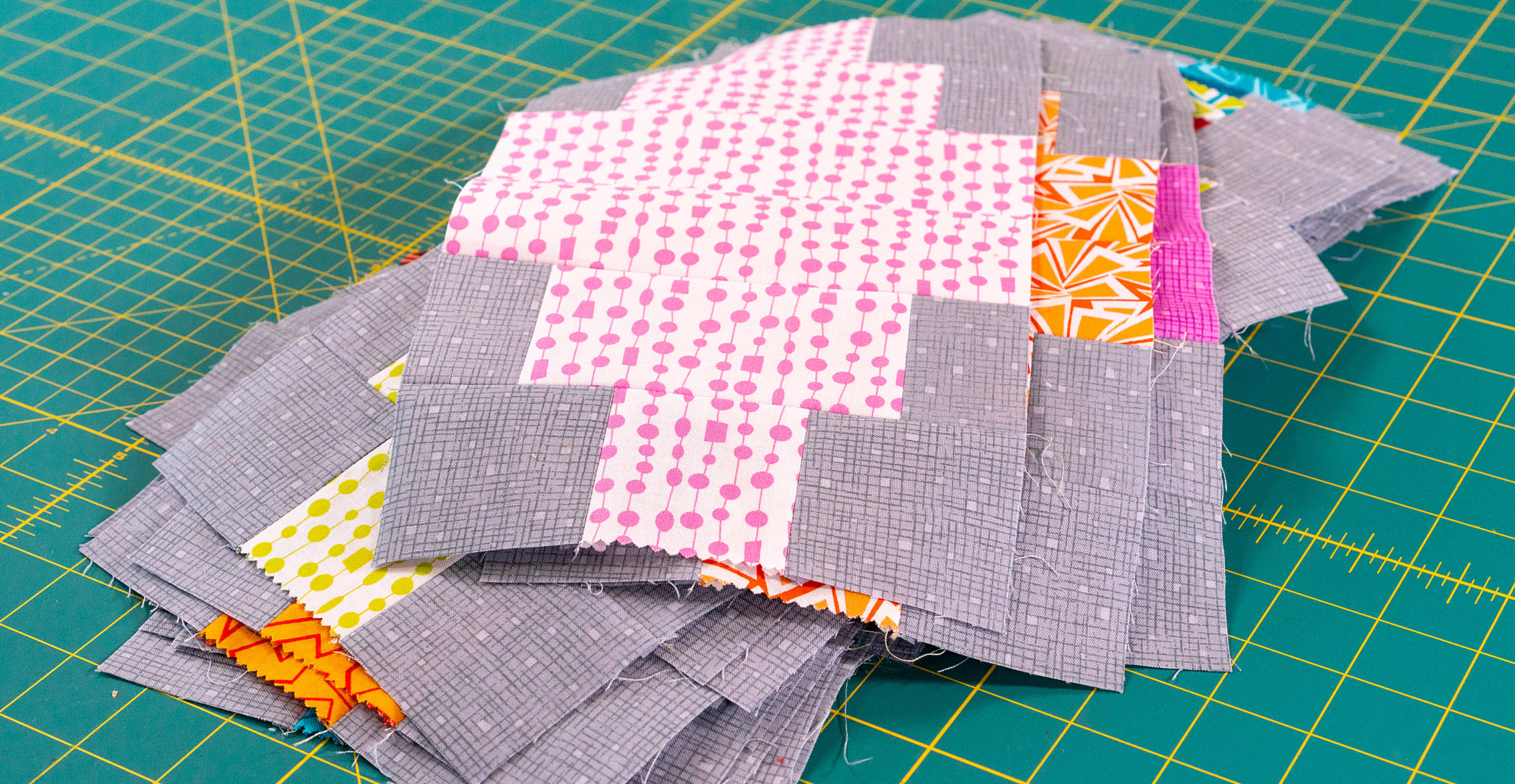 Beaded Lanterns QuiltAlong Week 2 2280 x 1180 WeAllSew