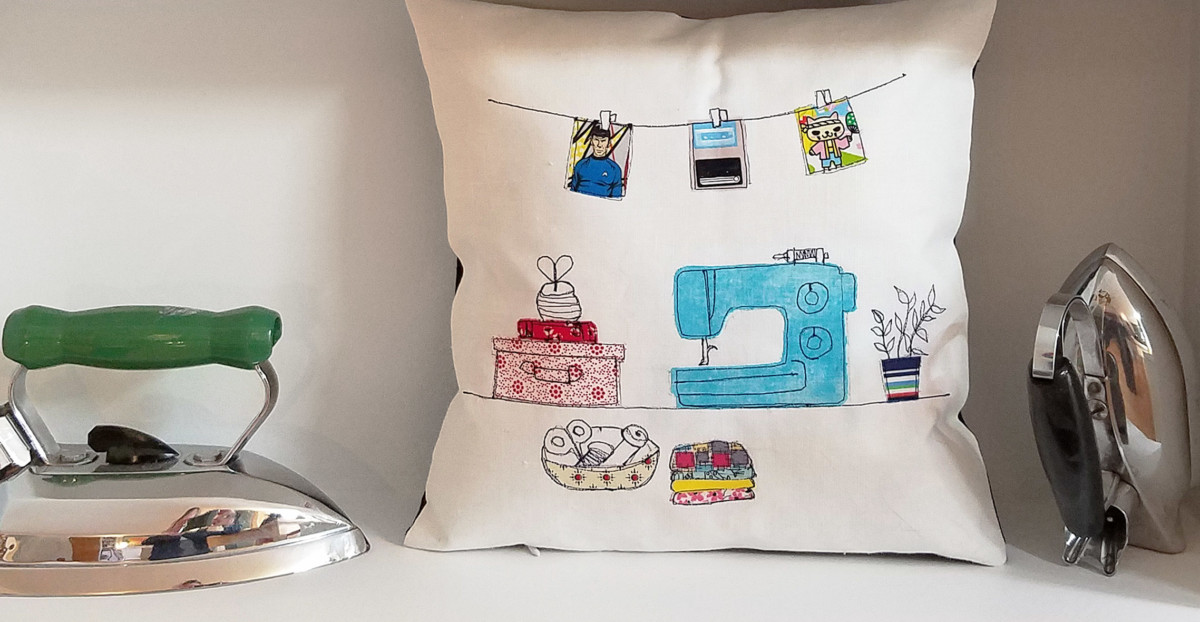 Invisible Zipper Pillow Cover Tutorial WeAllSew