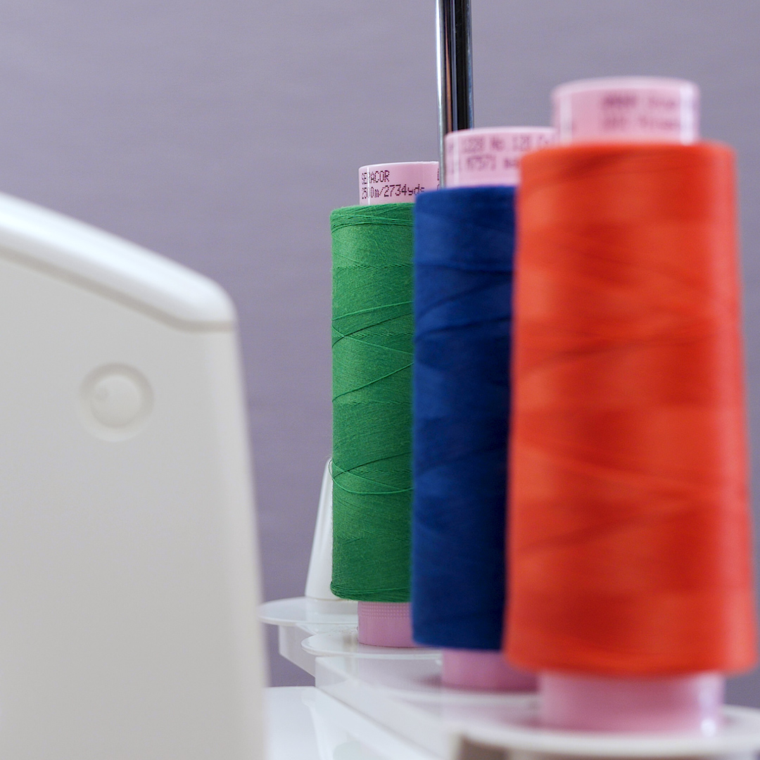 Keep Your Serger Thread Cones In Line - WeAllSew