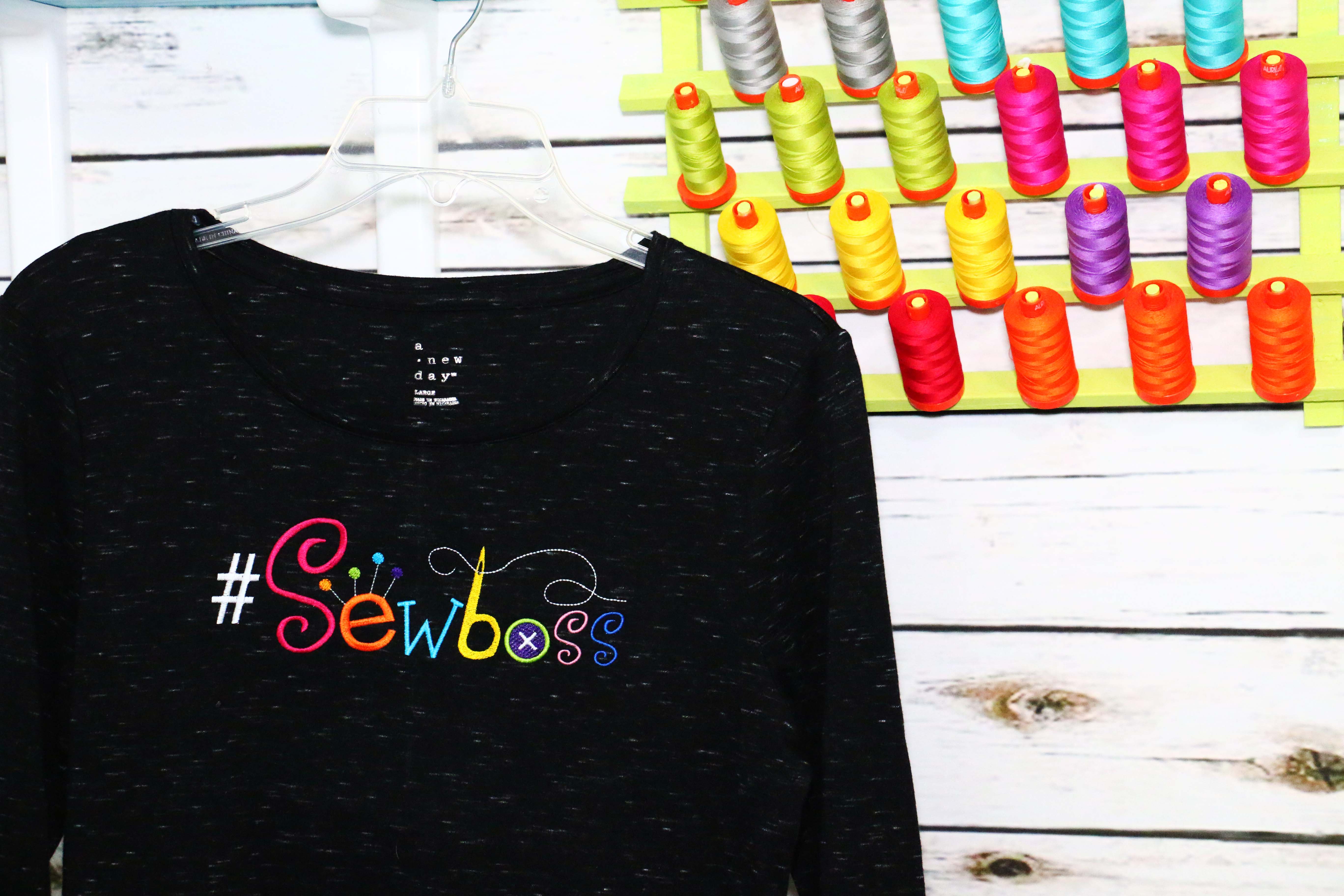 Embroider-Along 9: How to Embroider a T-Shirt - WeAllSew