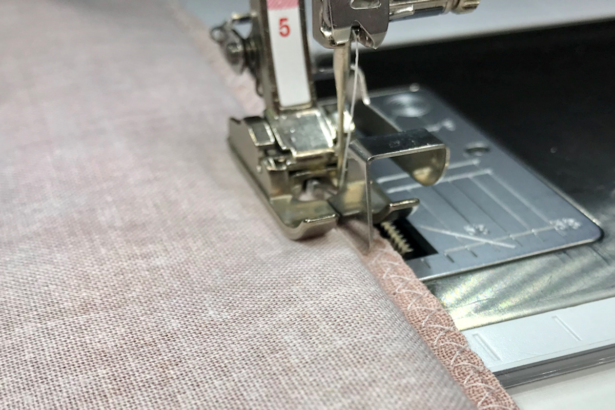 blind hemming with Foot #5