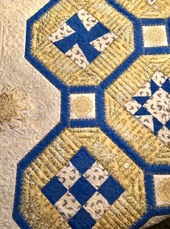 BERNINA 125th Anniversary Quilt-along: First Runner Up, detail