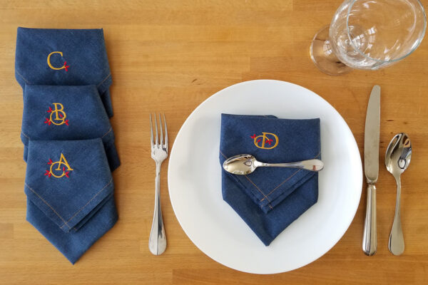 Monogrammed Napkins