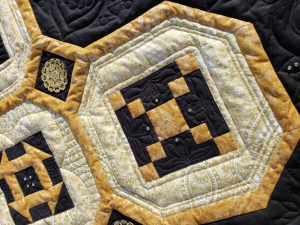 BERNINA 125th Anniversary Quilt-along: First Prize Winner, detail