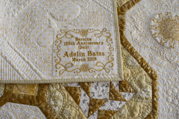 BERNINA 125th Anniversary Quilt-along: Grand Prize Winner