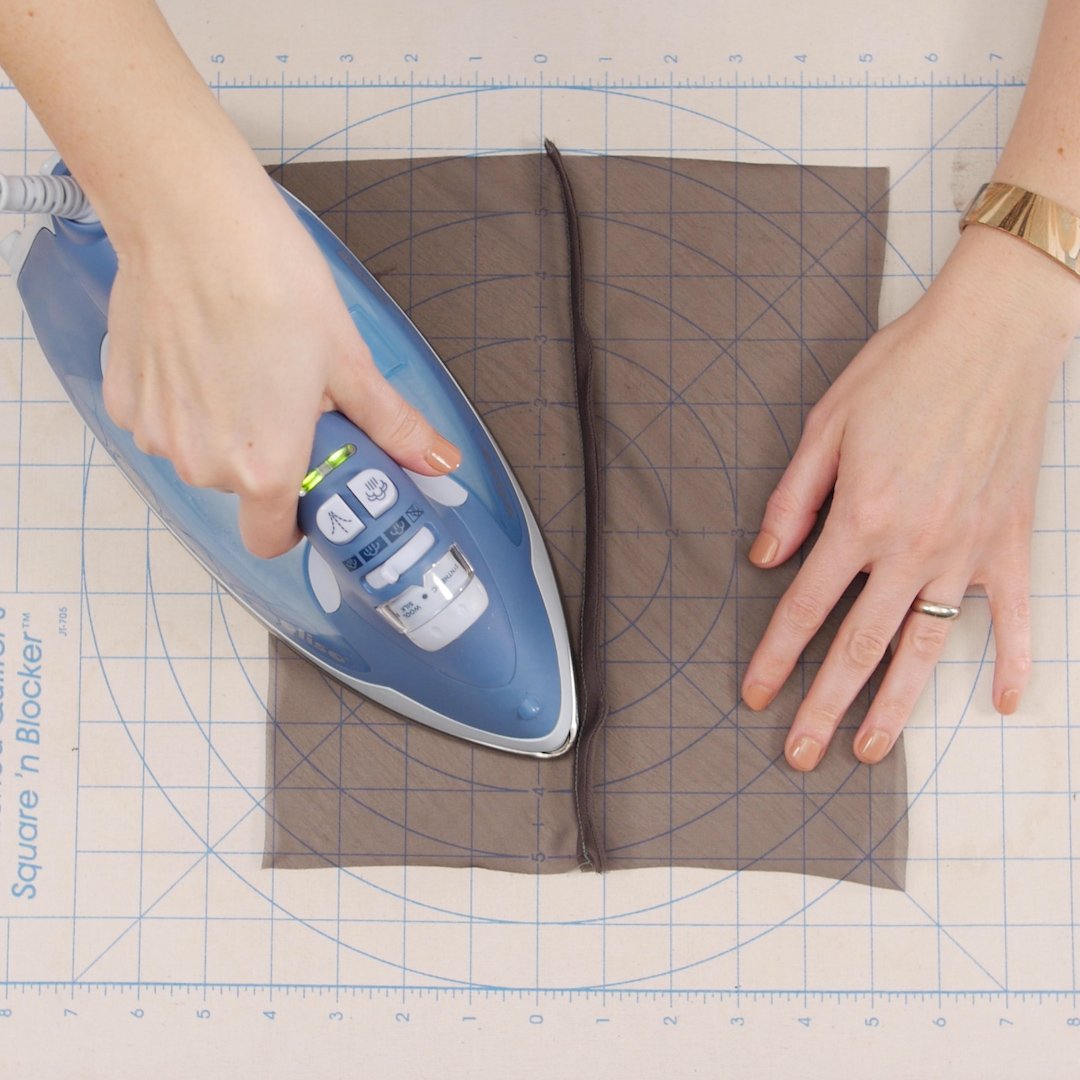 How to Create a French Seam: Press