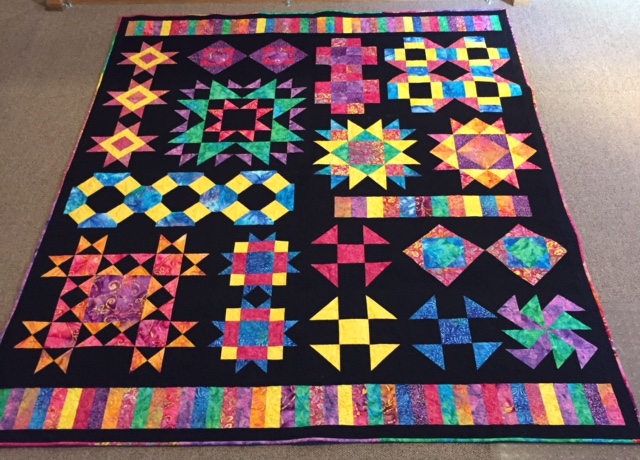My Block of the Month Quilt - WeAllSew