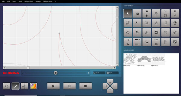 BERNINA Q-matic Snap to Point feature