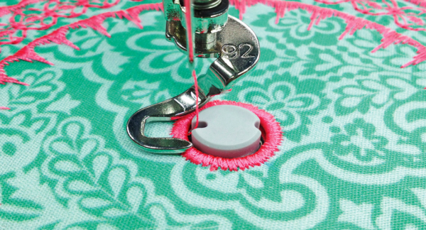 stitching eyelets