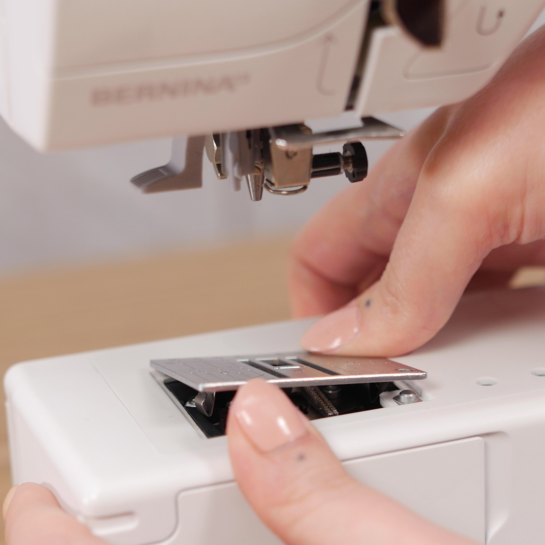How to Clean and Oil Sewing Machines with a CB Hook - Hook Cleaning - remove the needle - remove the stitch plate