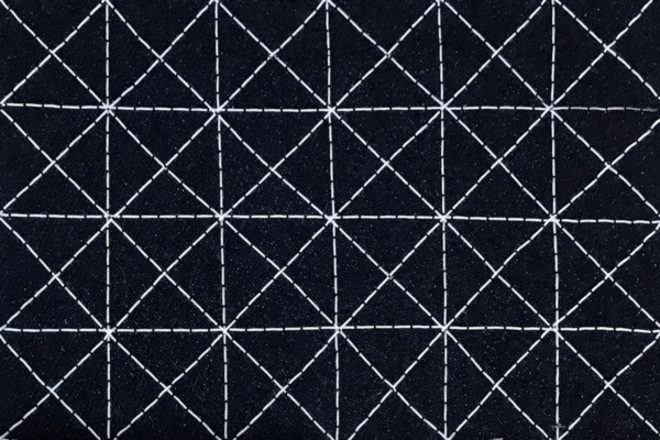 stitched Sashiko design