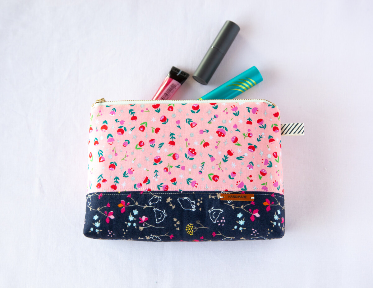 DIY Cosmetic Zipper Pouch - WeAllSew