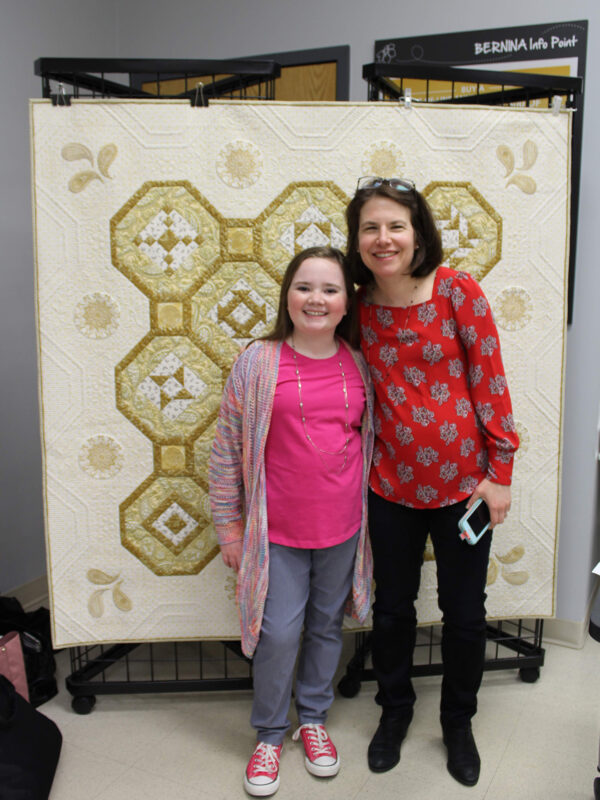 Macy Nunan and Amanda Murphy at BERNINA of America