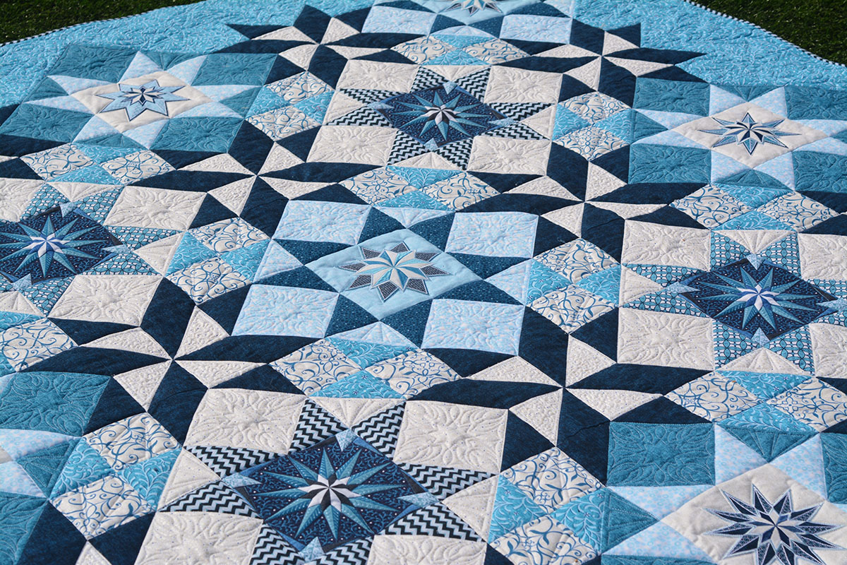 The Stardust Quilt along Preview WeAllSew