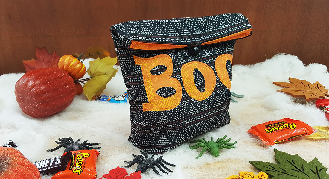 Trick or Treat Bag Tutorial from WeAllSew