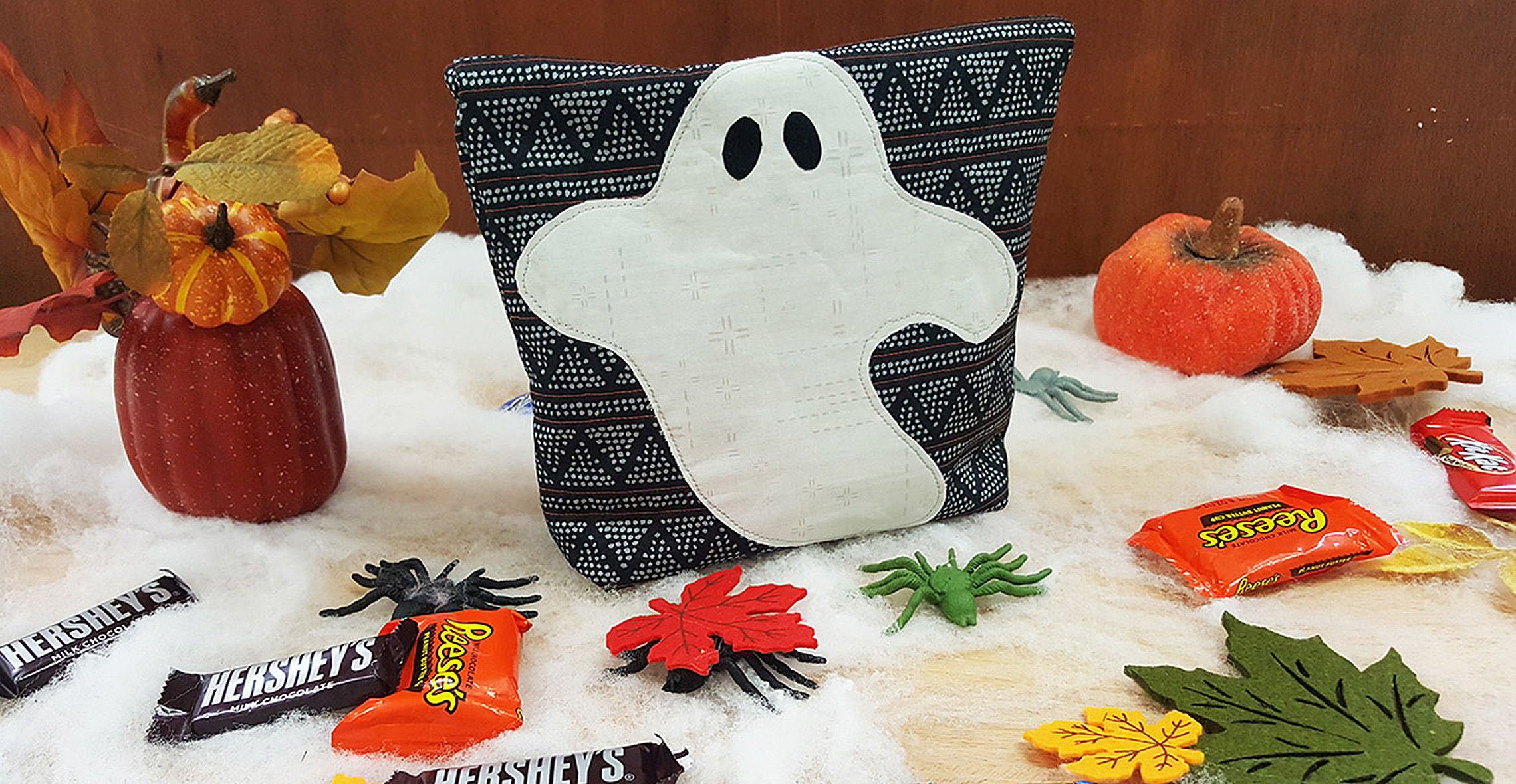 Trick or Treat Bag Tutorial from WeAllSew