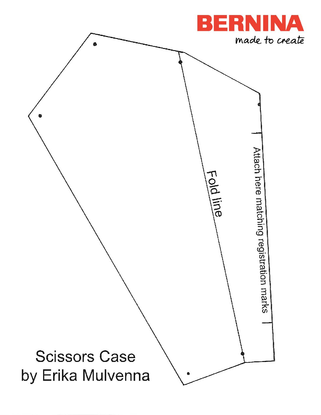 How to Make a Scissor Case In the Hoop - WeAllSew