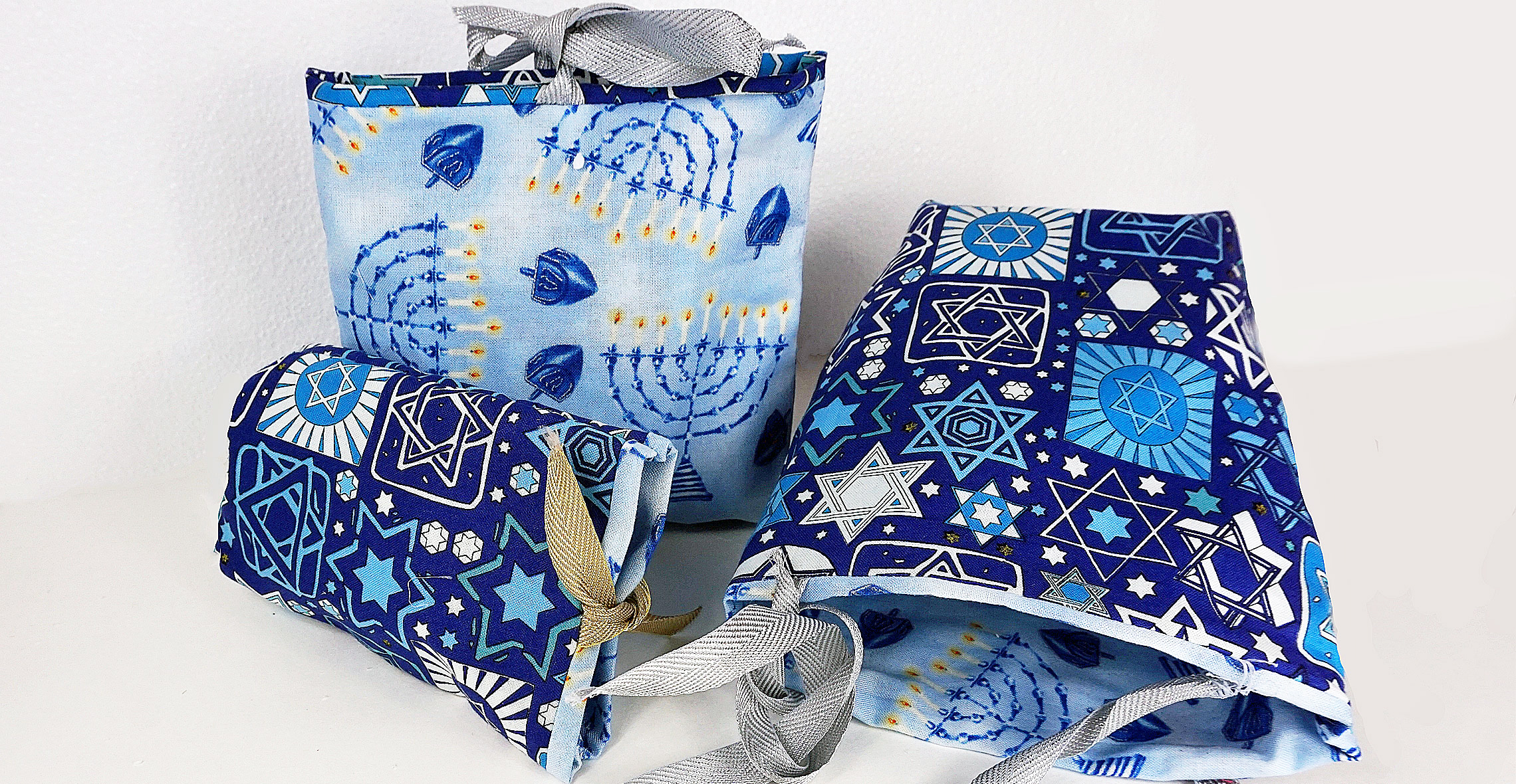 quick and easy chanukah gift bag