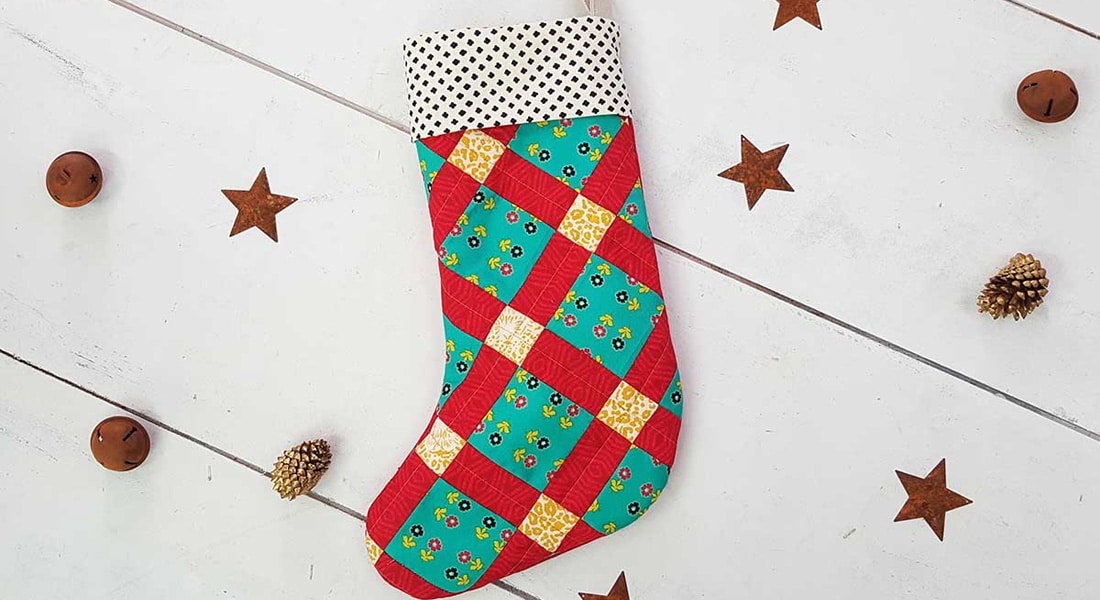 Christmas Stocking Tutorial from WeAllSew