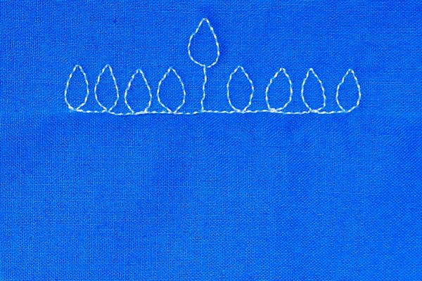 How to Free-Motion Quilt a Menorah from WeAllSew