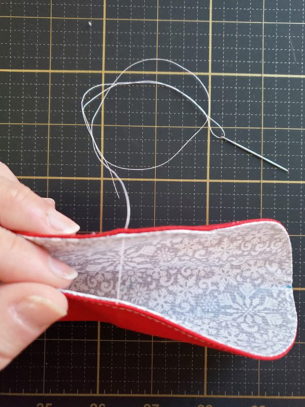 Folded Fabric Ornament Tutorial from WeAllSew