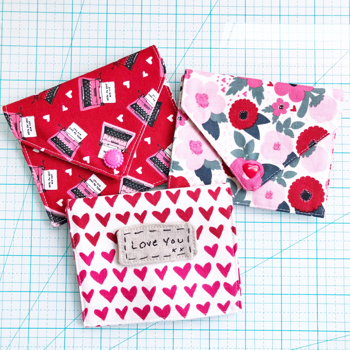 Fabric Envelope Tutorial WeAllSew