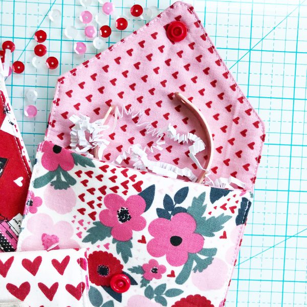Fabric Envelope Tutorial: Finished Product