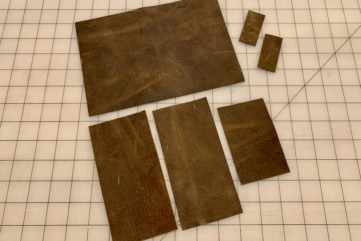 Leather Field Notes Cover Pieces
