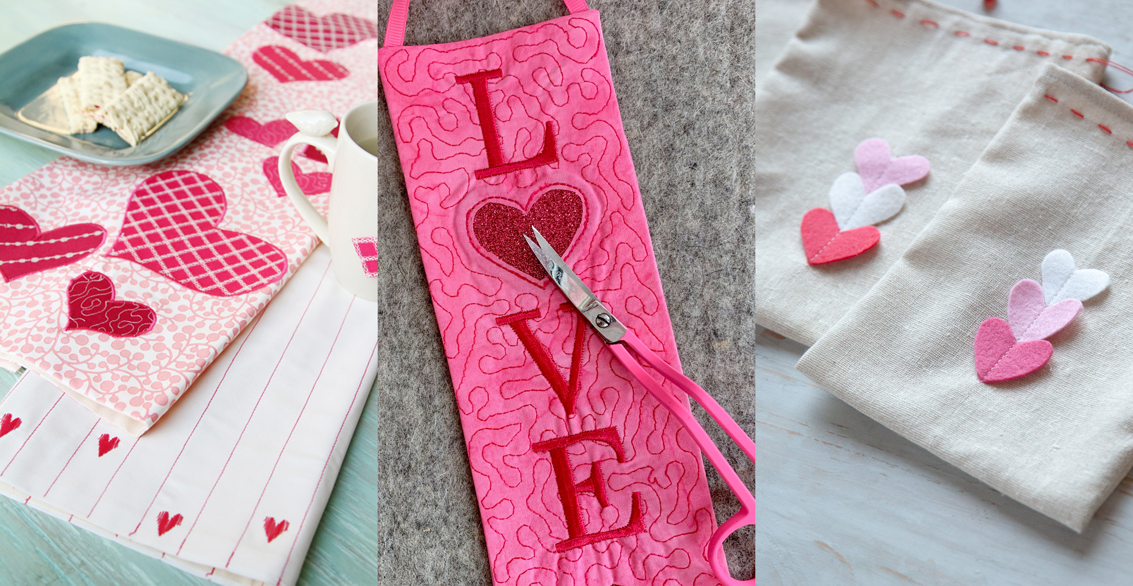 Valentines Day Projects from WeAllSew