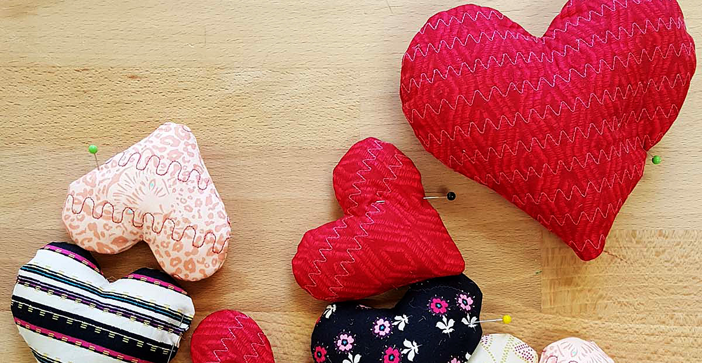 Valentines Heart Mobile from WeAllSew