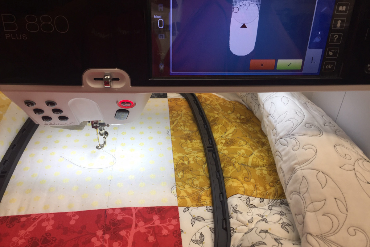 EdgetoEdge Quilting in the Embroidery Hoop WeAllSew