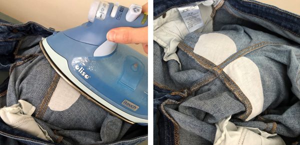 Jeans Tips: reparation, Patching, stopning og reparation på Vejsy