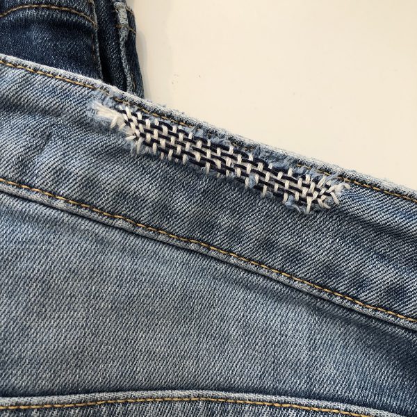 Jeans Tips: Mending, Patching, Darning and Repair at WeAllSew