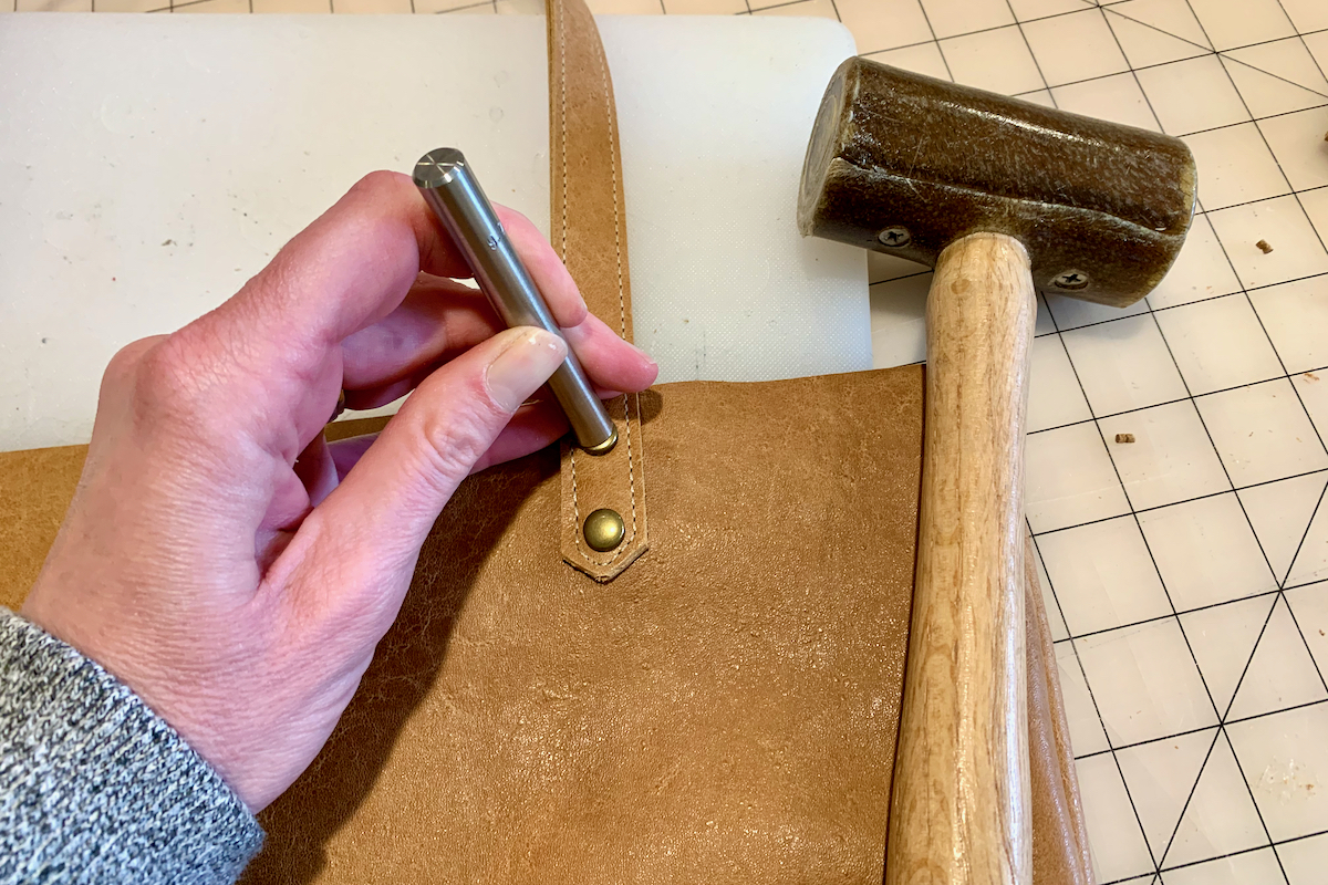 Make a Leather Tote Bag WeAllSew