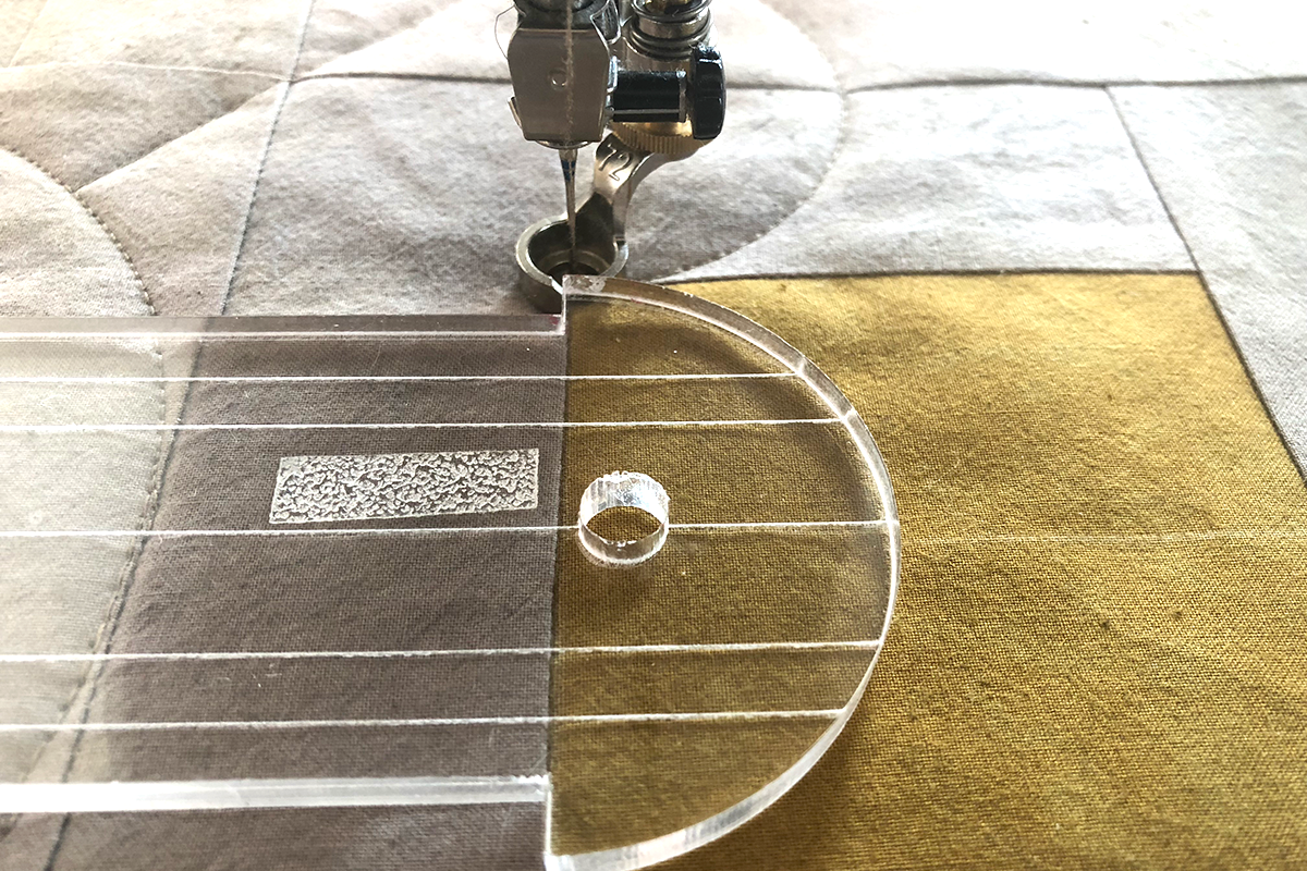 FreeMotion Quilting with Rulers WeAllSew