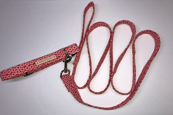 Dog_Collar_Finished_Red_Leash